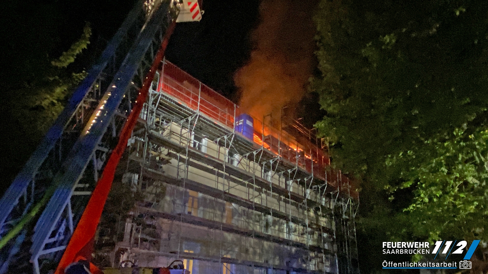 B2. Alarm – Dachstuhlbrand