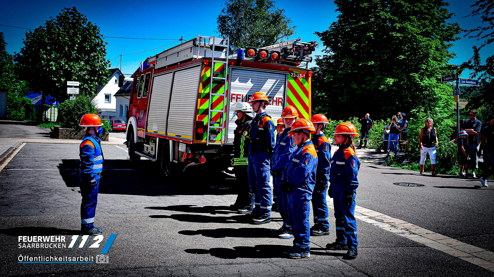 Hauptübung der Jugendfeuerwehr