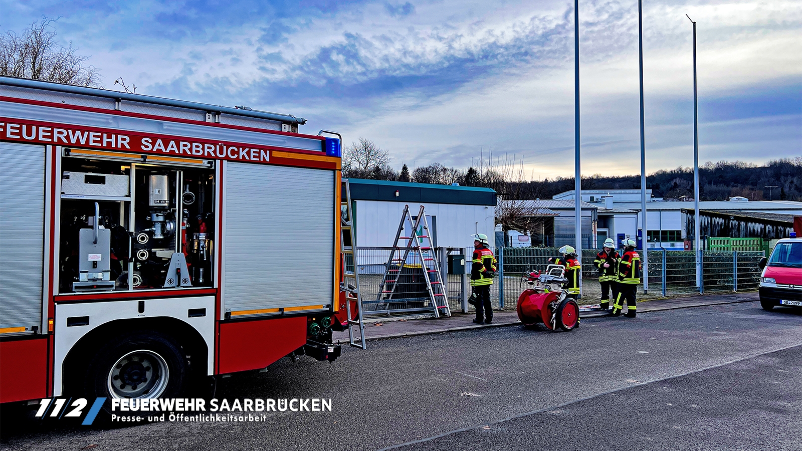 Wasserschaden durch Starkregen - Freiwillige Feuerwehr Aldrans