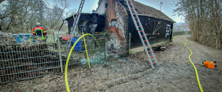 B3 – Brand Gartenhütte