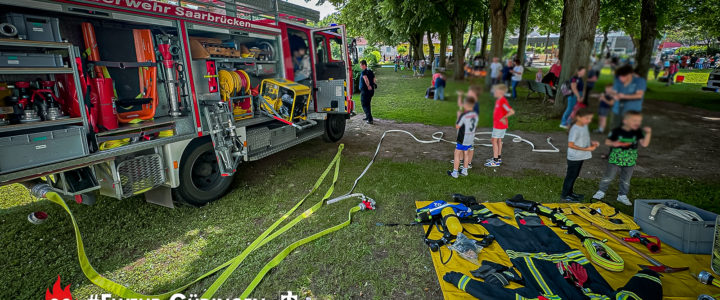 Feuerwehr zum Anfassen