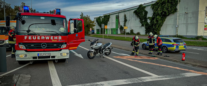 TH – Auslaufende Betriebsmittel nach VU