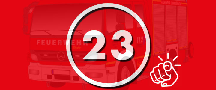 B3 – Feuermeldung Pferdestallung