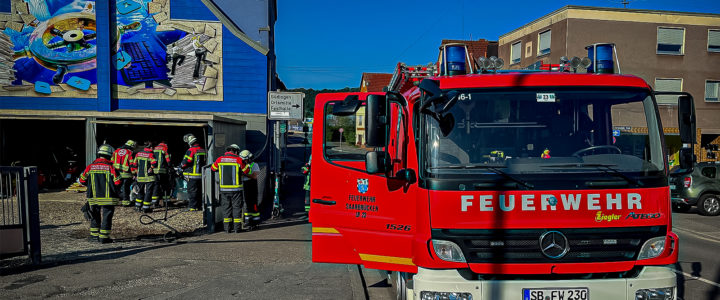 B3 – Rauchentwicklung aus Garage