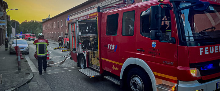 B3 – Brand an einem Heizstrahler