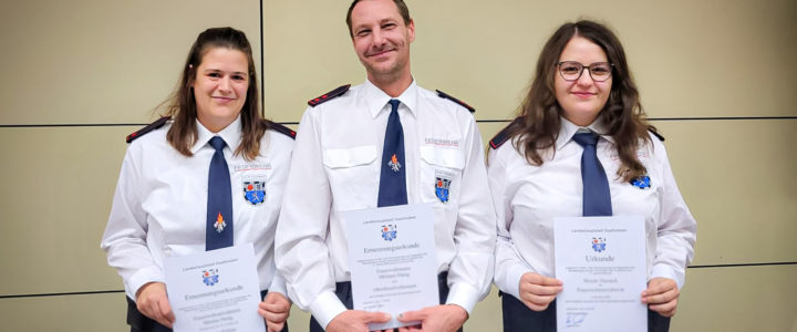 Beförderungen im Löschbezirk 23