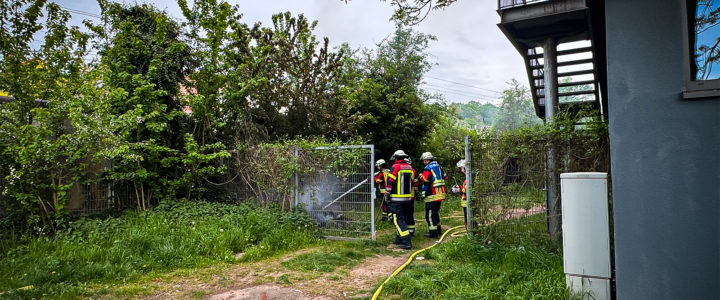 B2 – Brand von Unrat