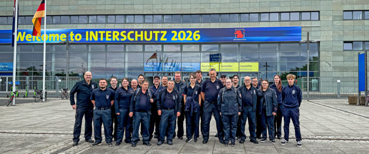 Feuerwehr Güdingen besucht die Interschutz2026
